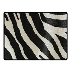 Zebra Print Fleece Blanket (small) by NSGLOBALDESIGNS2
