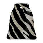 Zebra print Bell Ornament (Two Sides) Front