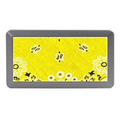 Grunge Yellow Bandana Memory Card Reader (mini) by dressshop