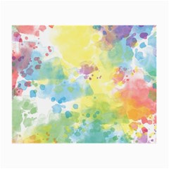 Abstract Pattern Color Art Texture Small Glasses Cloth (2-side)