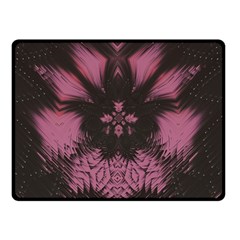 Glitch Glitch Art Grunge Distortion Double Sided Fleece Blanket (small) 