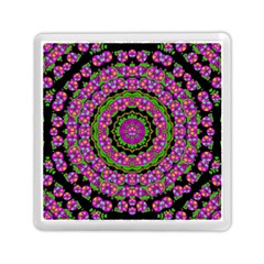 Flowers And More Floral Dancing A Power Peace Dance Memory Card Reader (square) by pepitasart