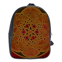 Beautiful Art Pattern School Bag (xl)