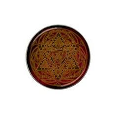 Beautiful Art Pattern Hat Clip Ball Marker (10 Pack)