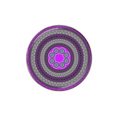 Round Pattern Ethnic Design Hat Clip Ball Marker (10 Pack) by Nexatart