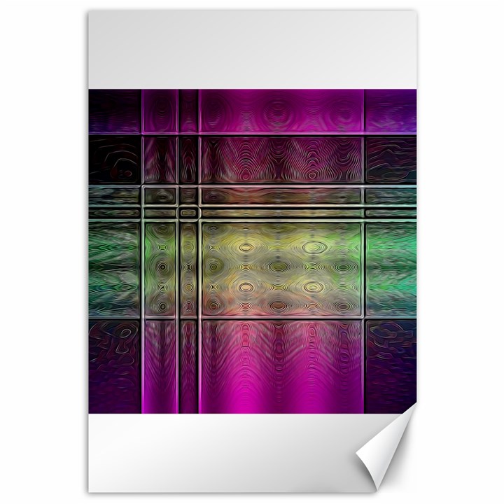Abstract Desktop Pattern Wallpaper Canvas 12  x 18 