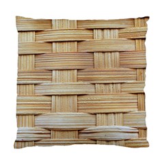 Wicker Model Texture Craft Braided Standard Cushion Case (one Side) by Nexatart