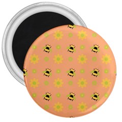 Bee A Bug Nature 3  Magnets by Nexatart