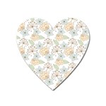 Dandelion Colors Nature Flower Heart Magnet