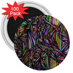 Background Wallpaper Abstract Lines 3  Magnets (100 pack)