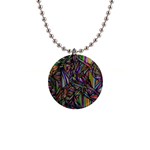 Background Wallpaper Abstract Lines 1  Button Necklace