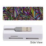 Background Wallpaper Abstract Lines Memory Card Reader (Stick)