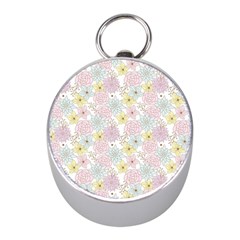 Dandelion Colors Flower Nature Mini Silver Compasses