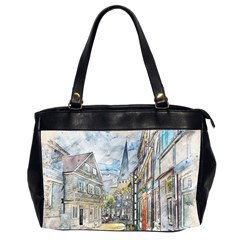 Altstadt Hattingen Ruhr Trail Oversize Office Handbag (2 Sides)