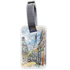 Altstadt Hattingen Ruhr Trail Luggage Tags (two Sides)