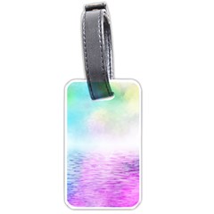 Background Art Abstract Watercolor Luggage Tags (one Side)  by Sapixe