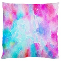 Background Drips Fluid Large Cushion Case (two Sides) by Sapixe