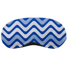 Waves Wavy Lines Pattern Design Sleeping Masks by Sapixe