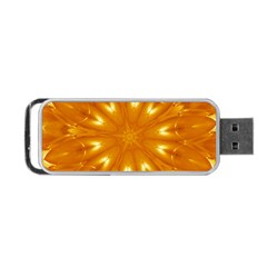 Kaleidoscopic Flower Portable Usb Flash (two Sides) by yoursparklingshop