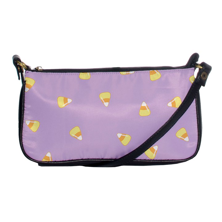 Candy Corn (Purple) Shoulder Clutch Bag