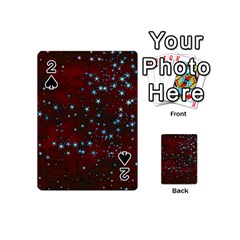 Background Christmas Decoration Playing Cards 54 (mini) by Sapixe