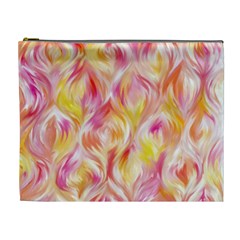 Pretty Painted Pattern Pastel Cosmetic Bag (xl)