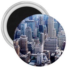 Manhattan New York City 3  Magnets by Sapixe