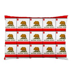 Calif Bear Flag Pillow Case (two Sides) by ArtworkByPatrick