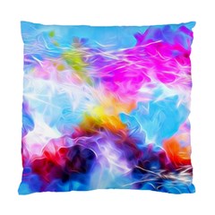 Background Drips Fluid Colorful Standard Cushion Case (two Sides) by Sapixe