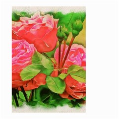 Figure Watercolor Art Nature Small Garden Flag (two Sides) by Sapixe
