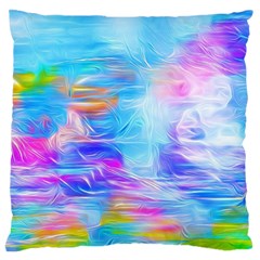 Background Drips Fluid Colorful Standard Flano Cushion Case (two Sides) by Sapixe