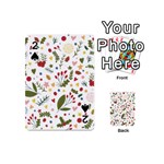 Floral Christmas pattern  Playing Cards 54 (Mini)