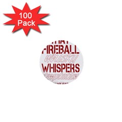 Fireball Whiskey Shirt Solid Letters 2016 1  Mini Buttons (100 Pack)  by crcustomgifts