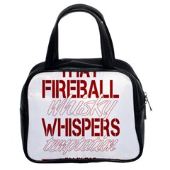 Fireball Whiskey Shirt Solid Letters 2016 Classic Handbag (two Sides) by crcustomgifts