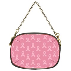 Pink Ribbon - Breast Cancer Awareness Month Chain Purse (one Side) by Valentinaart