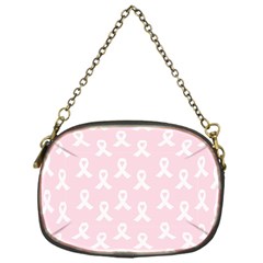 Pink Ribbon - Breast Cancer Awareness Month Chain Purse (one Side) by Valentinaart