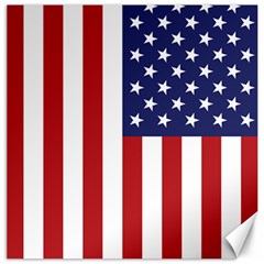 Us Flag Stars And Stripes Maga Canvas 16  X 16  by snek