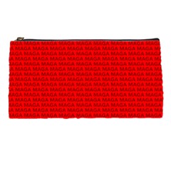 Maga Make America Great Again Usa Pattern Red Pencil Cases by snek