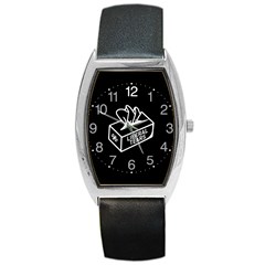 Liberal Tears Funny With Tissue Box And Snowflake Barrel Style Metal Watch by snek