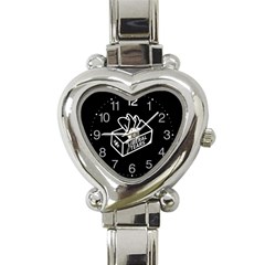 Liberal Tears Funny With Tissue Box And Snowflake Heart Italian Charm Watch by snek