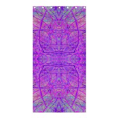 Hot Pink And Purple Abstract Branch Pattern Shower Curtain 36  X 72  (stall)  by myrubiogarden