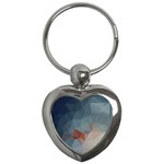 Triangle Geometry Trigonometry Key Chains (Heart) 