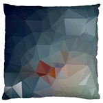 Triangle Geometry Trigonometry Large Flano Cushion Case (Two Sides) Back