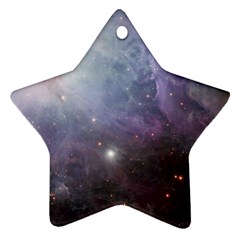 Orion Nebula Pastel Violet Purple Turquoise Blue Star Formation  Ornament (star)