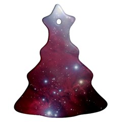 Christmas Tree Cluster Red Stars Nebula Constellation Astronomy Ornament (christmas Tree) 