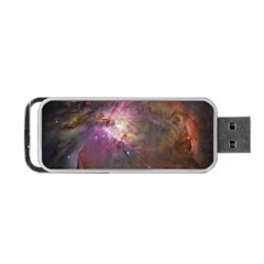 Orion Nebula Star Formation Orange Pink Brown Pastel Constellation Astronomy Portable Usb Flash (two Sides) by genx