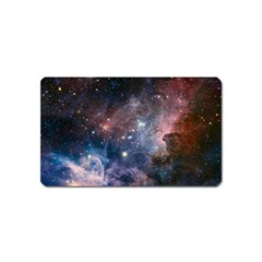 Carina Nebula Ngc 3372 The Grand Nebula Pink Purple And Blue With Shiny Stars Astronomy Magnet (name Card) by genx