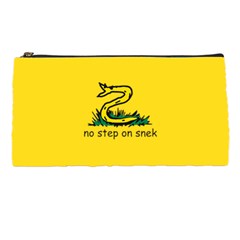 No Step On Snek Gadsden Flag Meme Parody Pencil Cases by snek