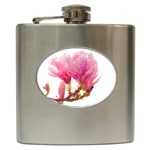 Wild Magnolia flower Hip Flask (6 oz)