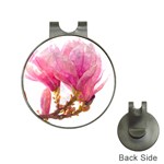 Wild Magnolia flower Hat Clips with Golf Markers